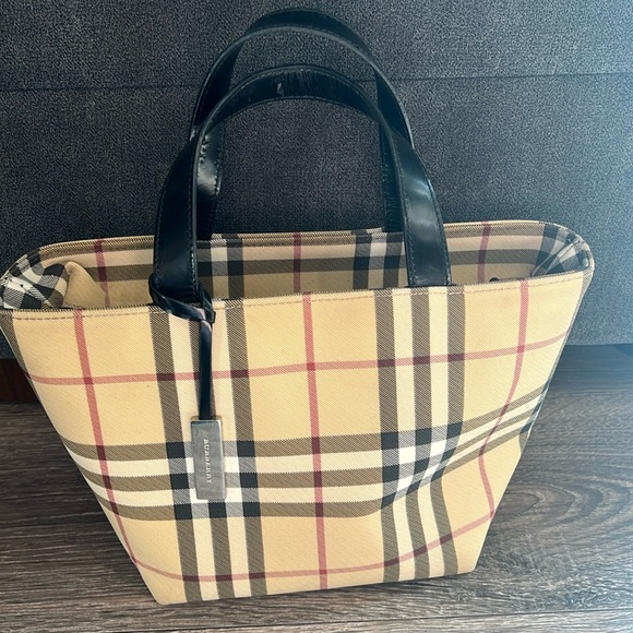 Vintage Burberry Nova Coated small tote - Picture 1 of 13